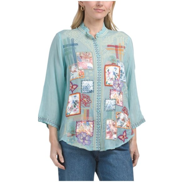 JOHNNY WAS Somalia Shirt
